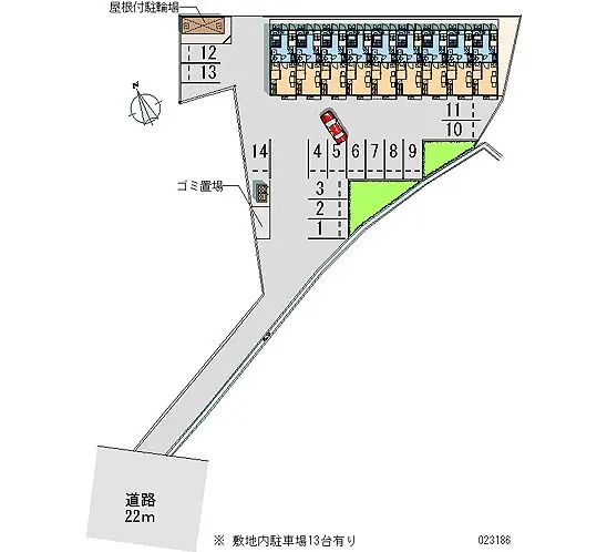 ★手数料０円★高松市西ハゼ町　月極駐車場（LP）